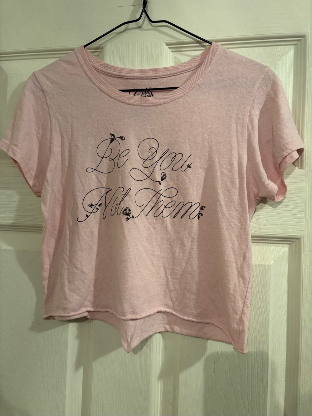 Cold Crush Light Pink 'Be You Not Them' Short Sleeve Tee